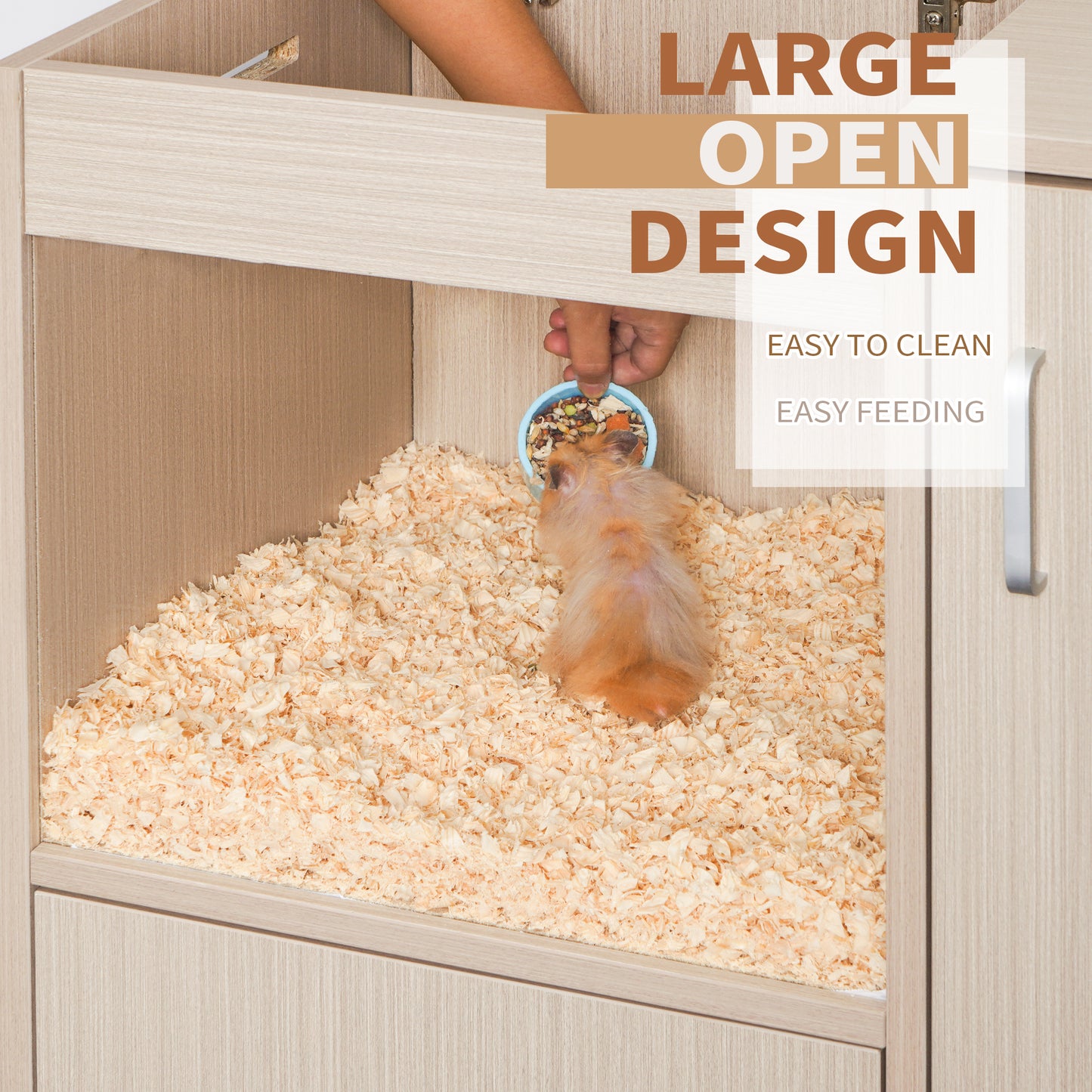 Deluxe Multi-Tier Small Pet Habitat with Storage