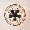 Chic Black Ceiling Fan with Remote - Quiet Comfort for Any Room