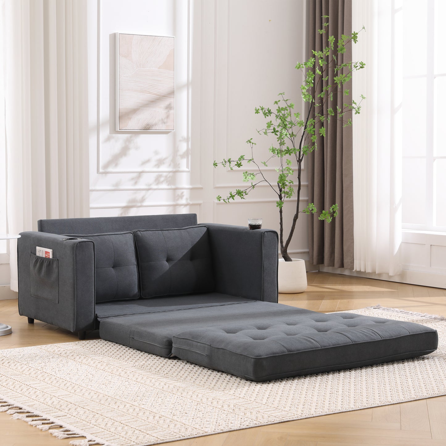 Cozy Convertible Futon Sofa Bed