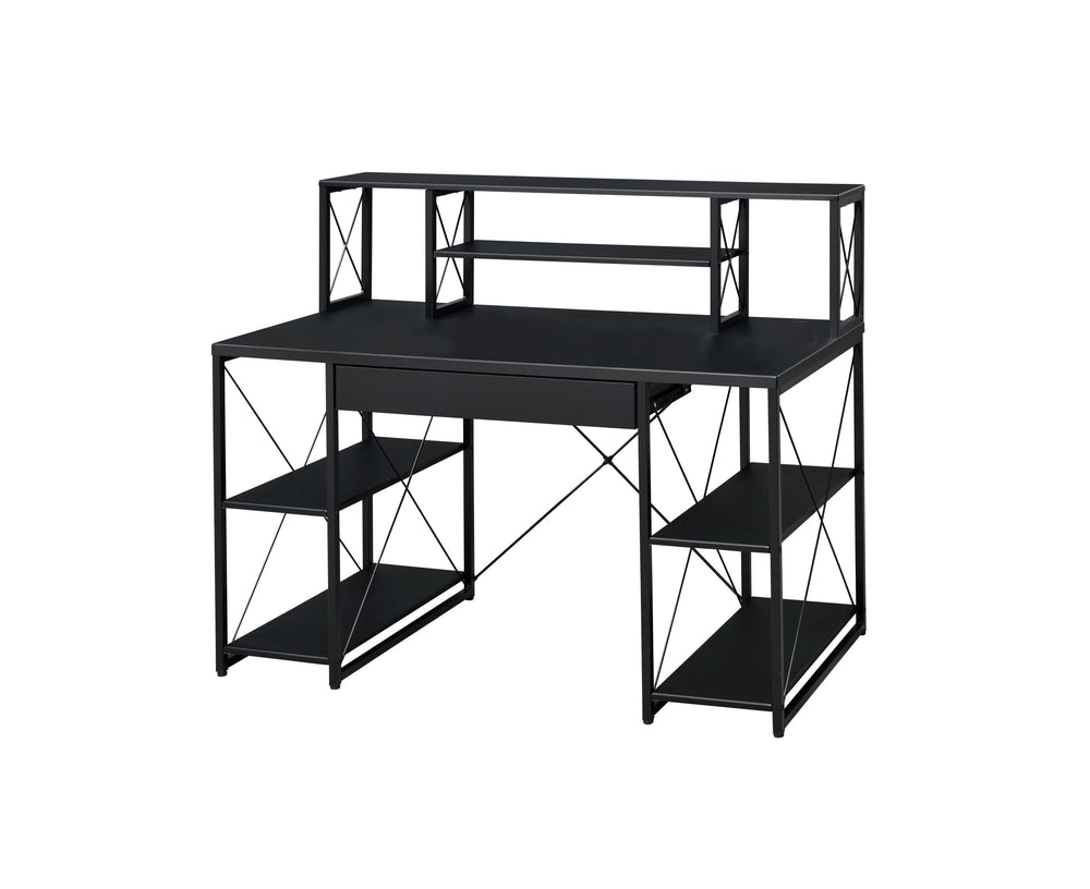 Sleek Black Amiel Desk