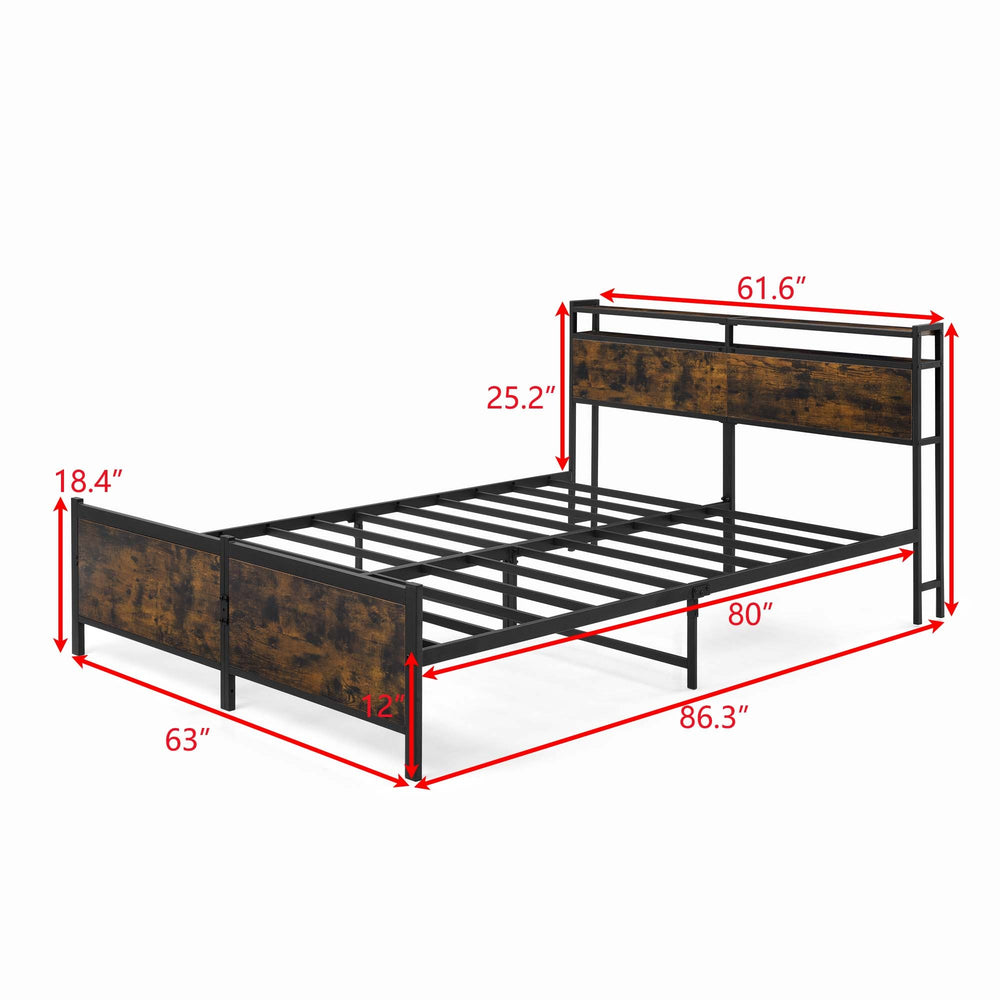 Stylish Iron Bed Frame