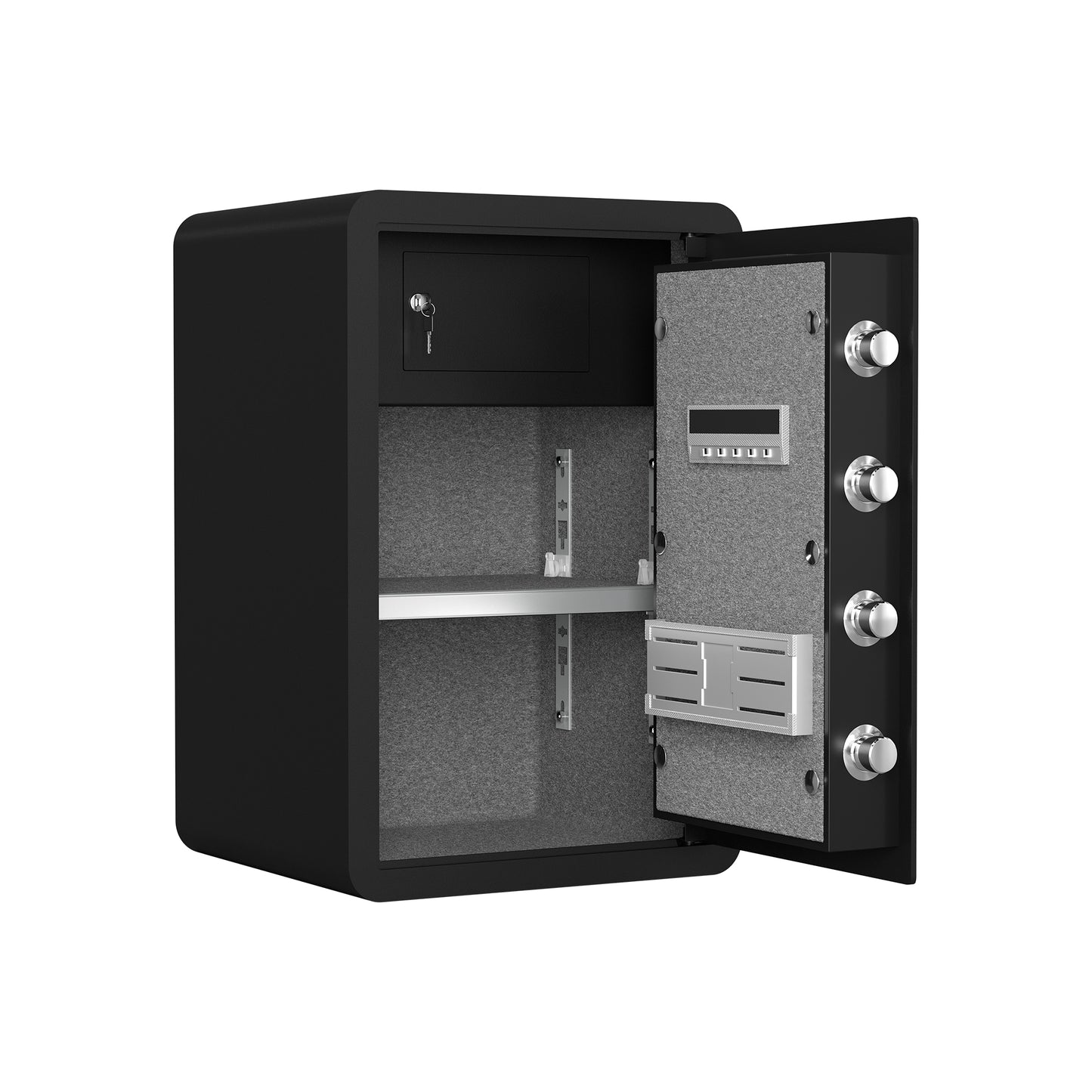 Ultimate Secure Safe: Fireproof & Waterproof Protection for Home, Office, & Hotel