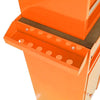 Orange Tool Chest with Detachable Drawers and Adjustable Shelf
