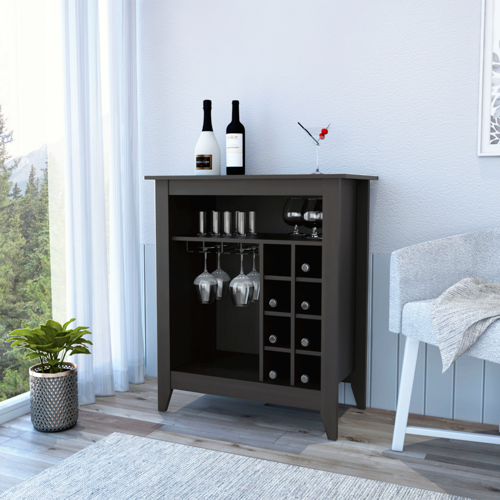 Mojito Bar Cabinet in Chic Black