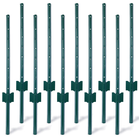 Durable Metal Fence Posts - Perfect for Your Garden!