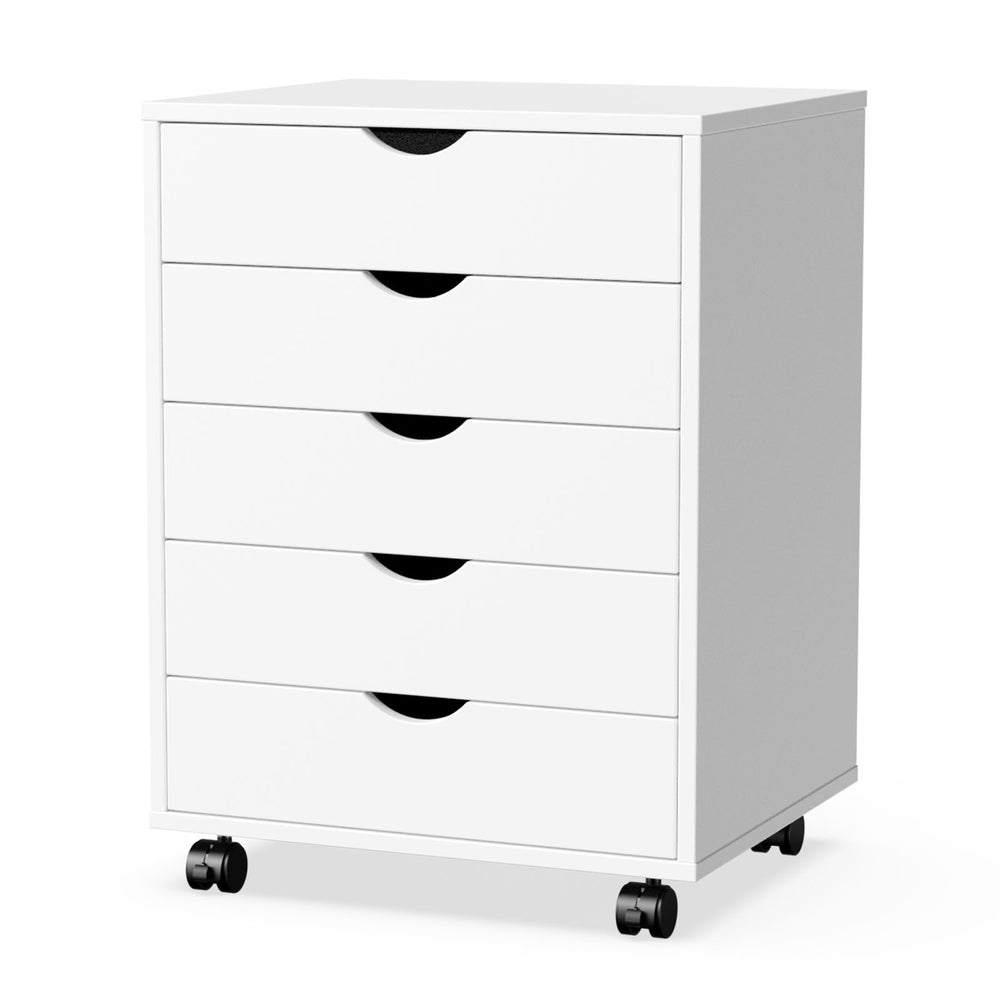 SweetCrispy Mobile Drawer Chest - Stylish Storage on Wheels