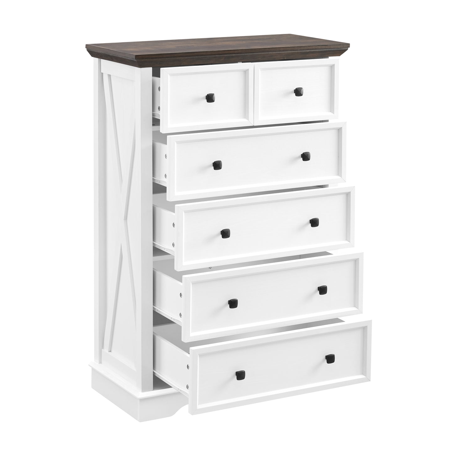 Stylish Storage Chest with 6 Drawers