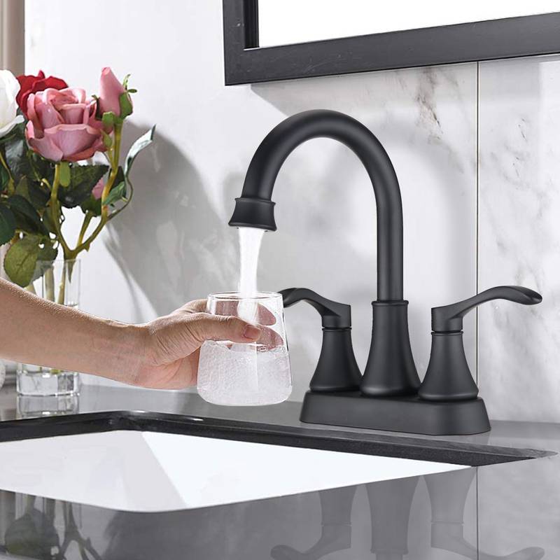 Charming Double-Handle Bathroom Faucet