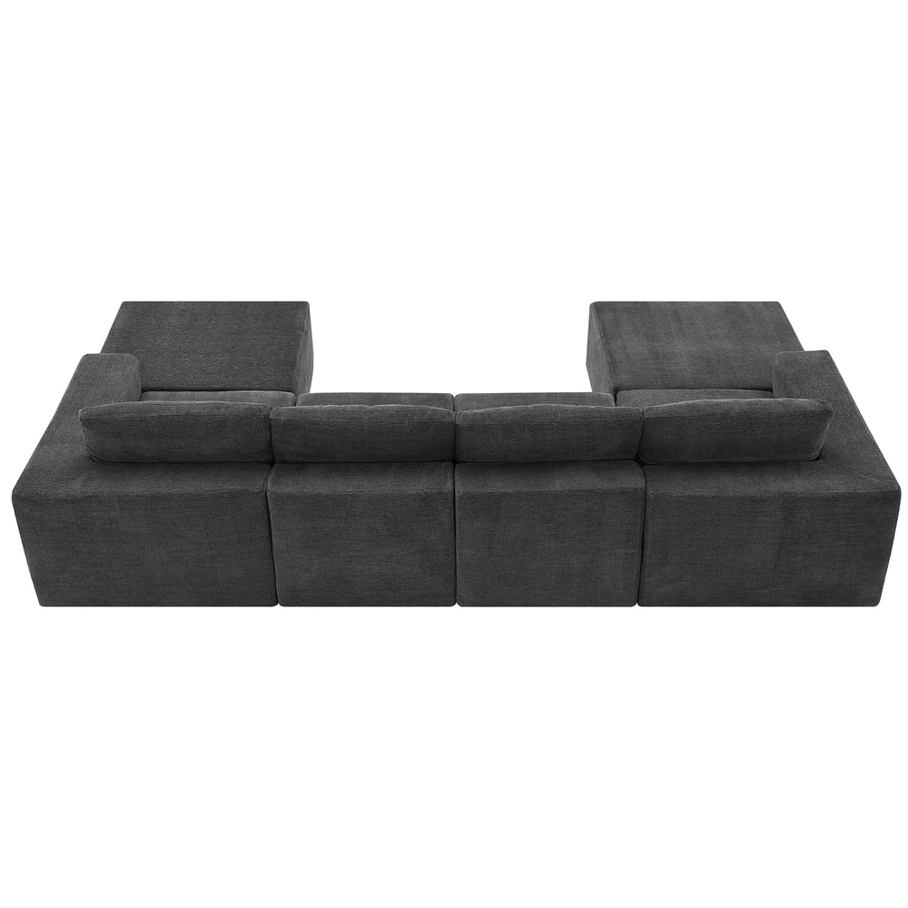 Cozy Modular U-Shaped Sofa Set