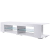 Sleek LED TV Stand with Stylish Storage