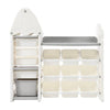 Colorful Kids' Toy & Book Storage Station