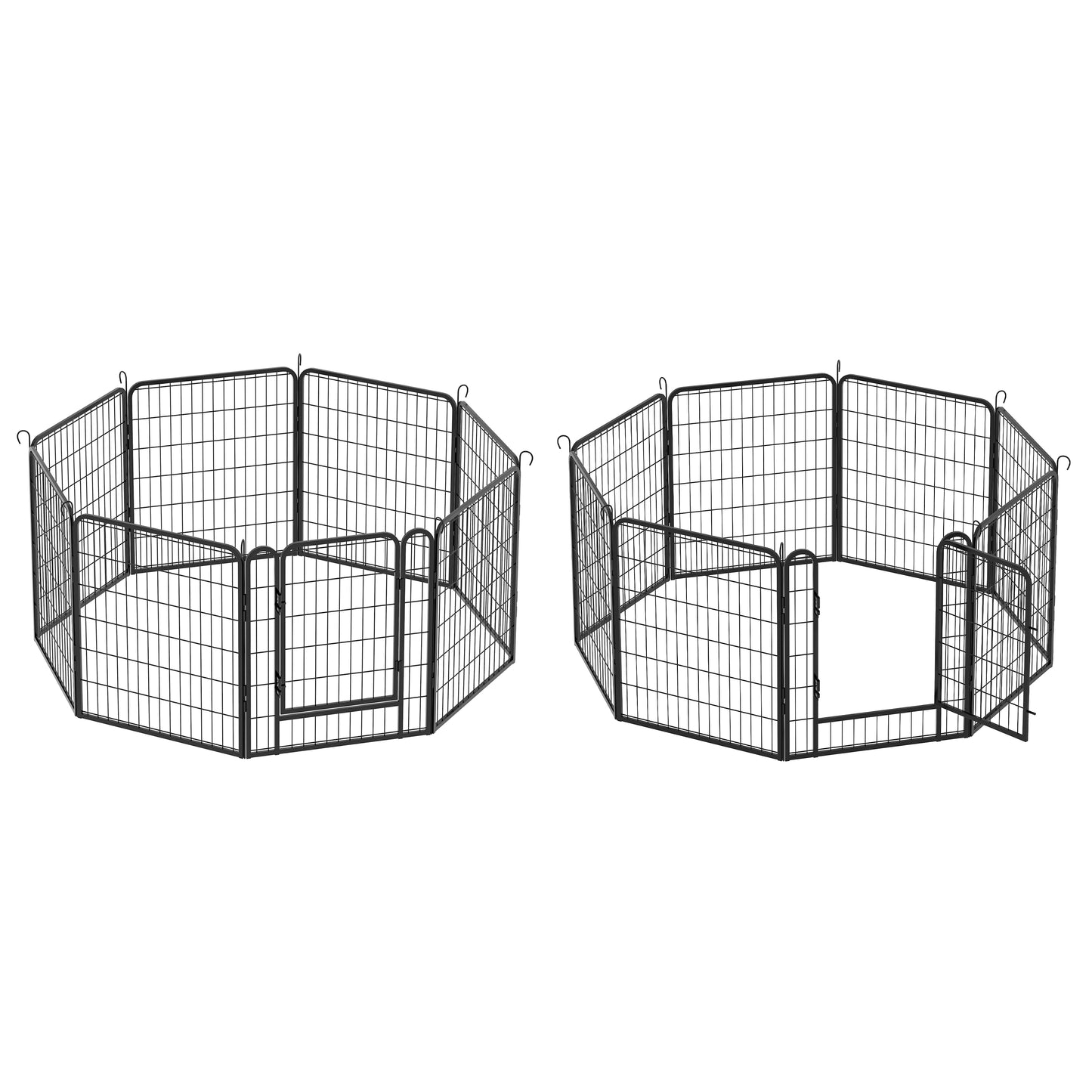 Ultimate Pet Playpen with Door - Heavy Duty Outdoor Dog Fence