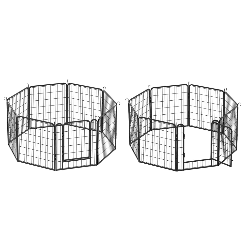 Ultimate Pet Playpen with Door - Heavy Duty Outdoor Dog Fence