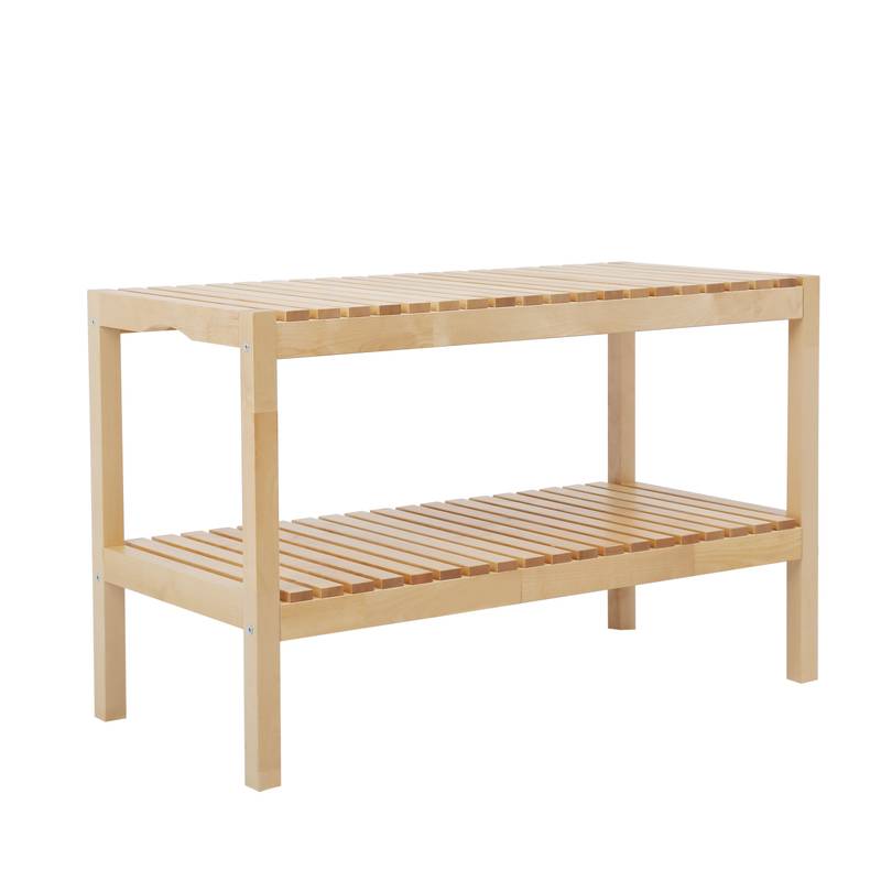 Birch Shoe Storage Bench - Sturdy & Stylish Organizer for Any Space
