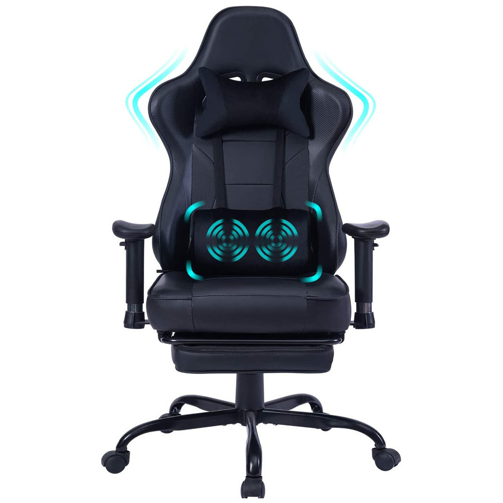 Ultimate Gamer Lounge Chair with Massage Support