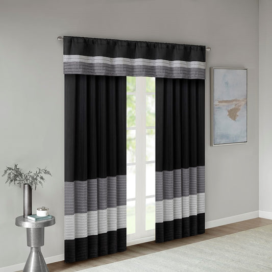 Pintuck Elegance Curtain Panel