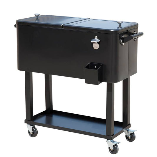 Party Pro Rolling Cooler Cart