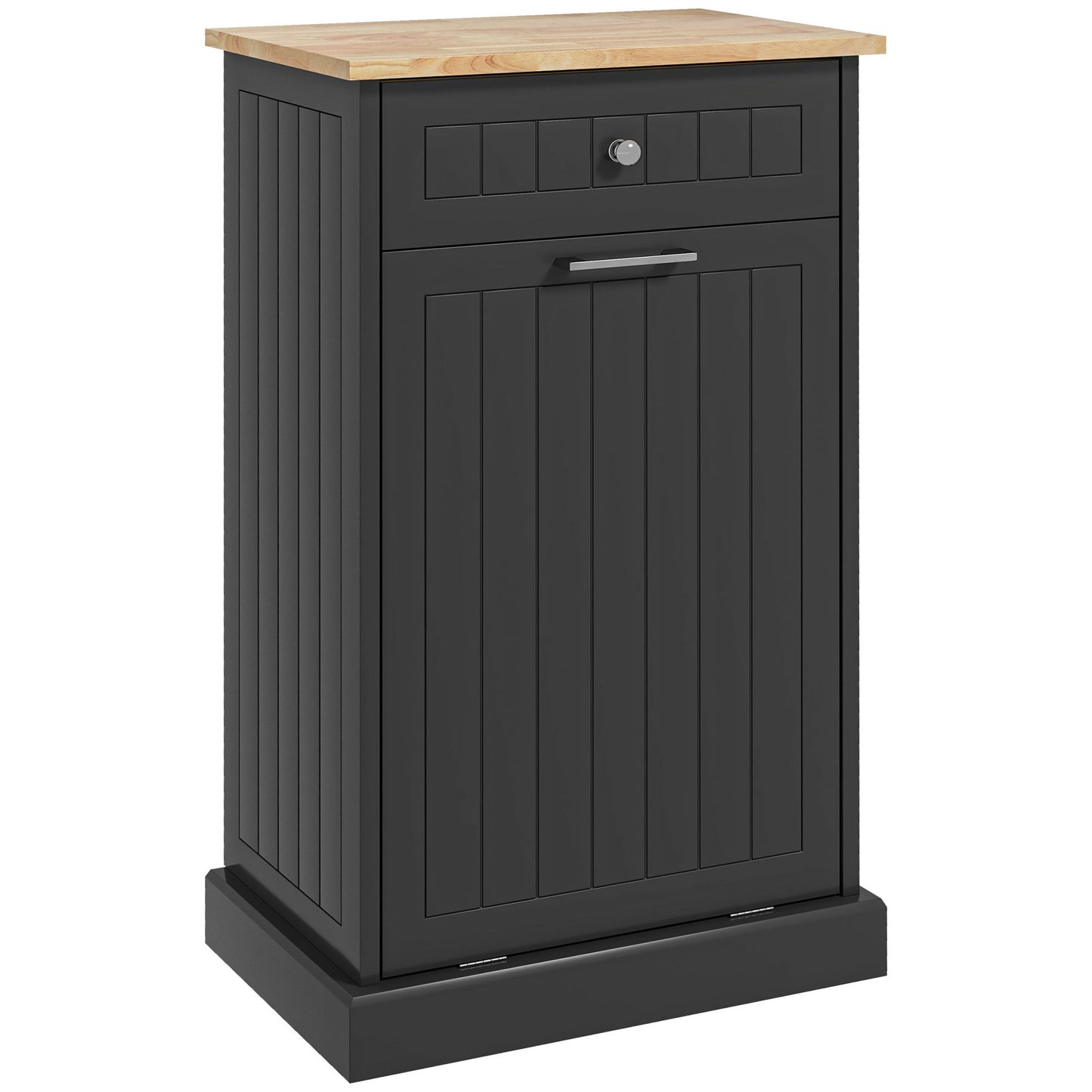 Stylish Tilt-Out Trash & Recycling Cabinet