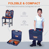 Kids' Deluxe Tool Workshop - Foldable Fun with Realistic Power Tools!