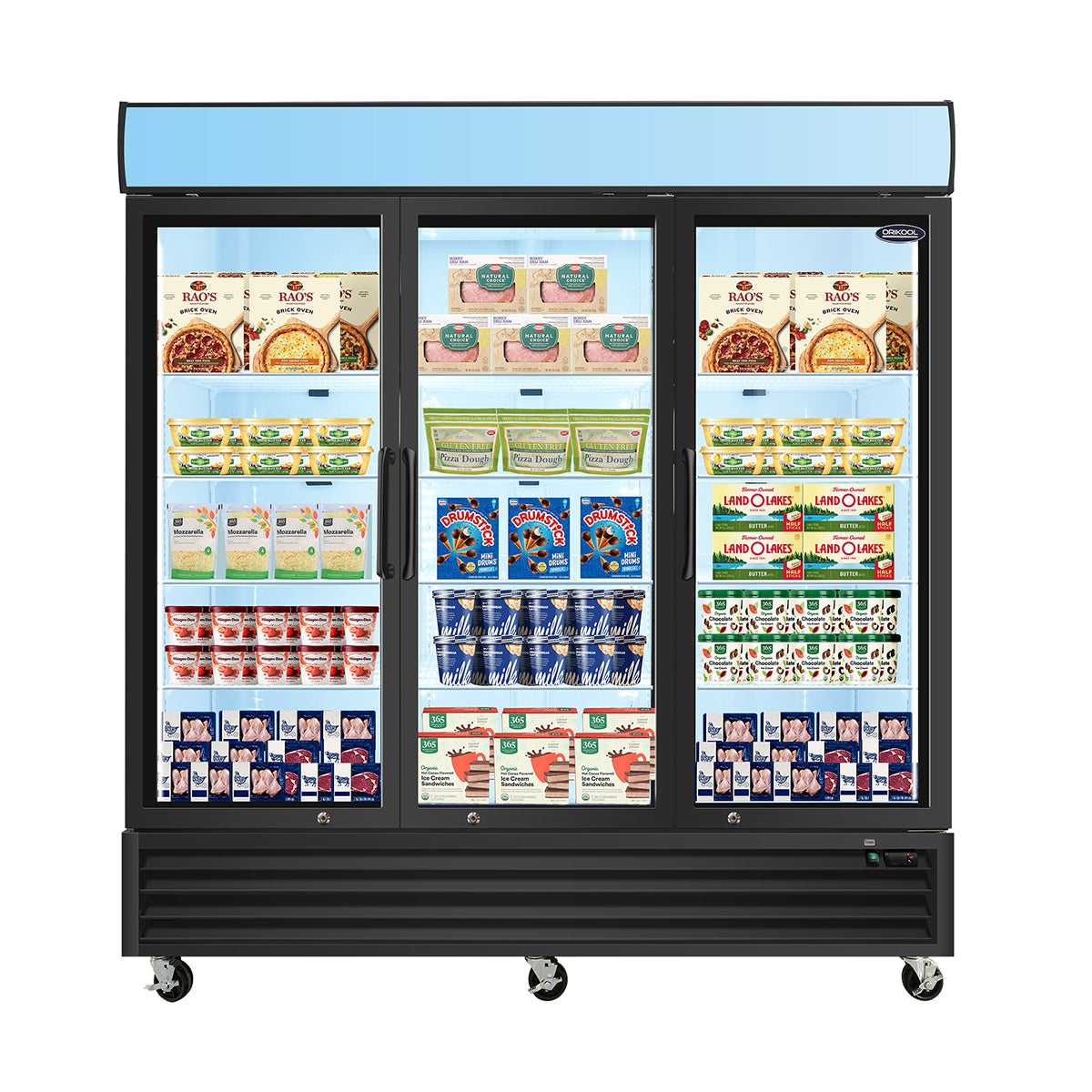 ChillMaster Glass Door Freezer Display