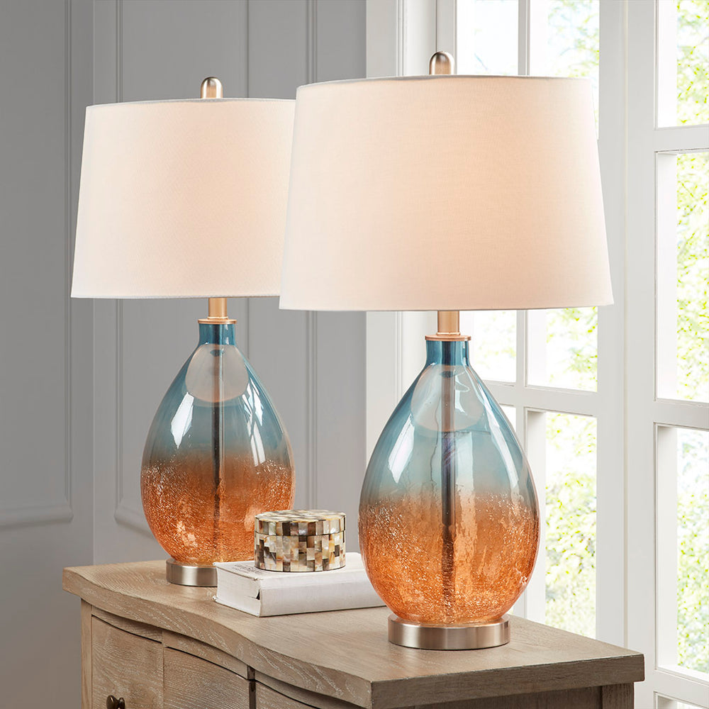 Ombre Glow Table Lamp Duo