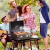 Outsunny Portable 2-Burner Gas Grill - Perfect for Camping & Picnics