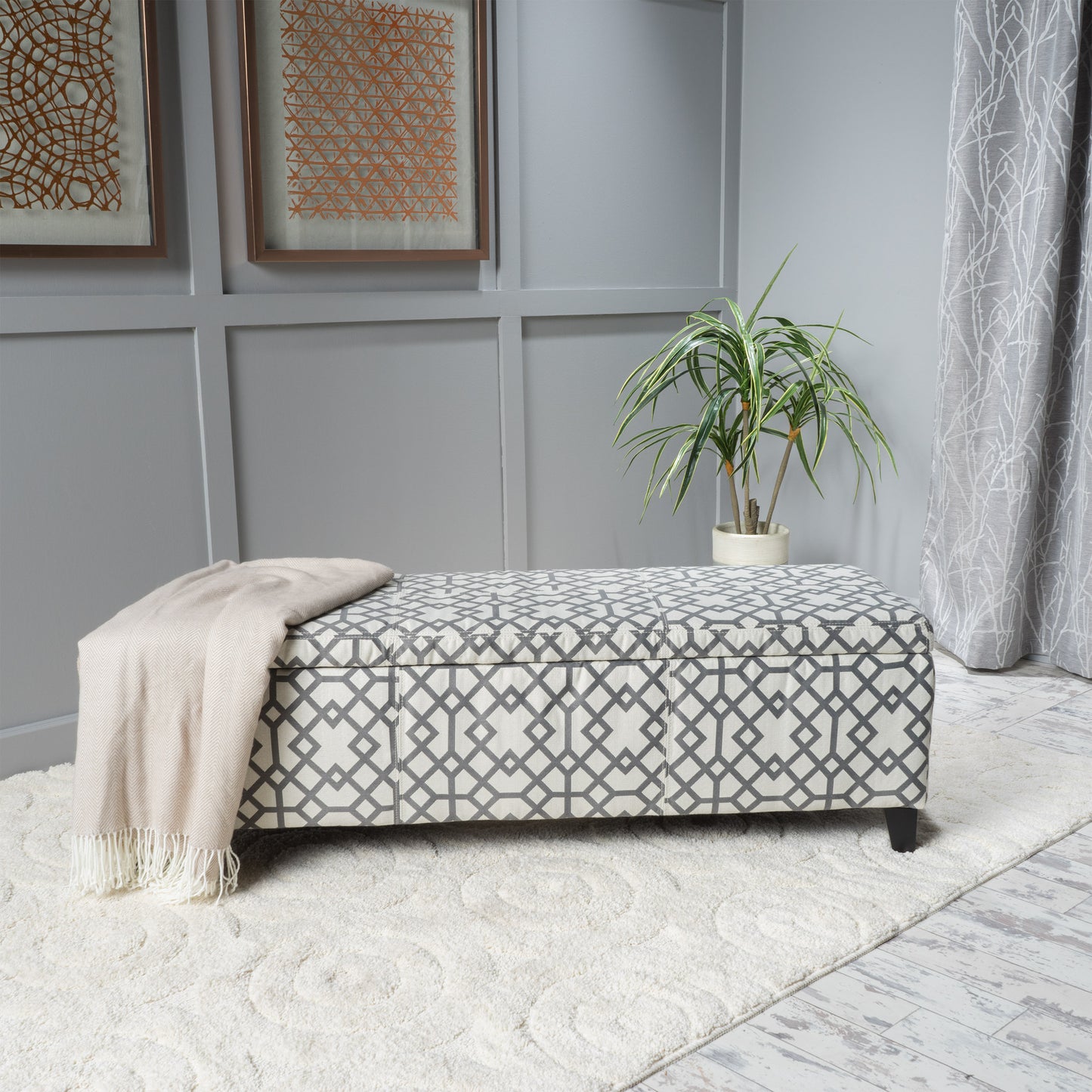 Cozy Corner Ottoman