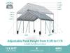 Ultimate Heavy-Duty Car Canopy - Versatile Shelter for Vehicles and Events