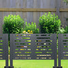 Cool Shield: Outdoor AC Privacy Fence Panels