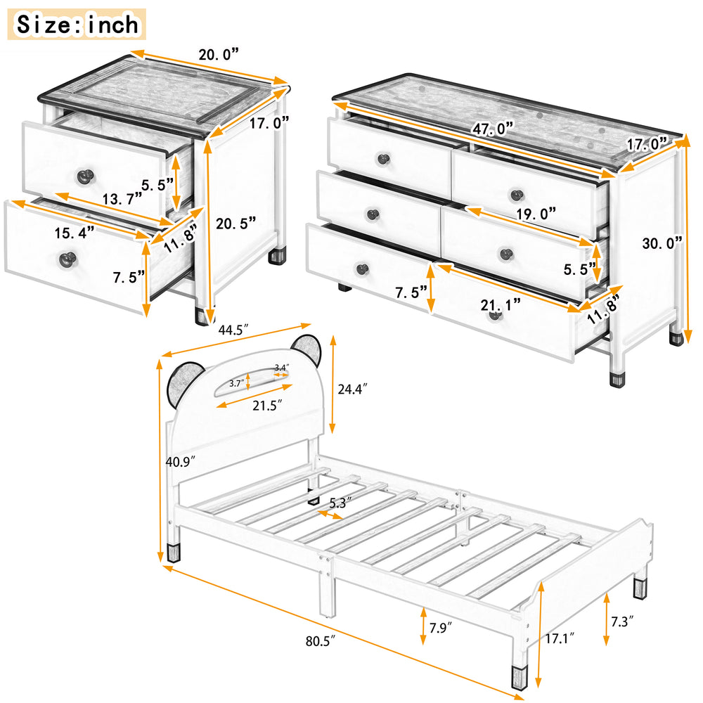 Cozy Bear Bedroom Set