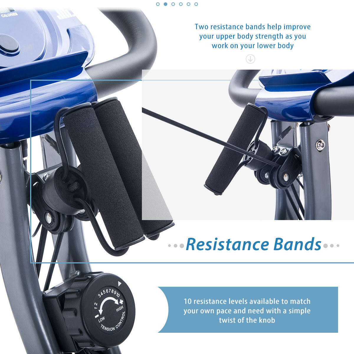 FitFlex Foldable Bike - Two-in-One Upright & Recumbent Ride