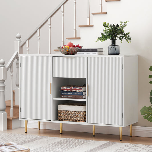 Wave Storage Cabinet with Drawers - Stylish & Versatile Buffet for Any Room