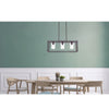 Chic Black Lantern Chandelier for Dining & Kitchen