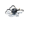 Butterfly Breeze: Stylish Lighted Ceiling Fan with Remote