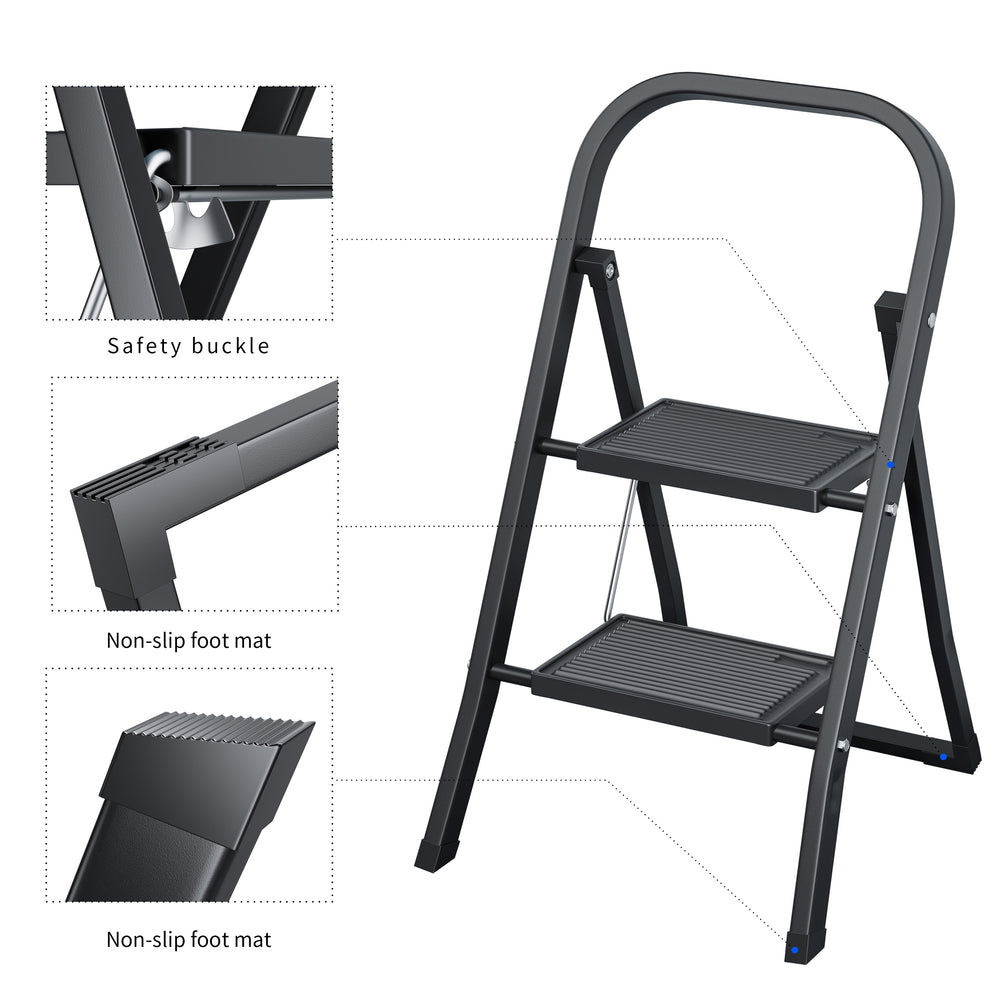 Easy Reach Folding Step Stool