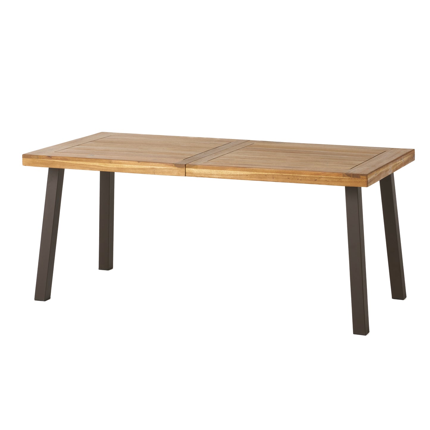 Rustic Acacia Wood Dining Table