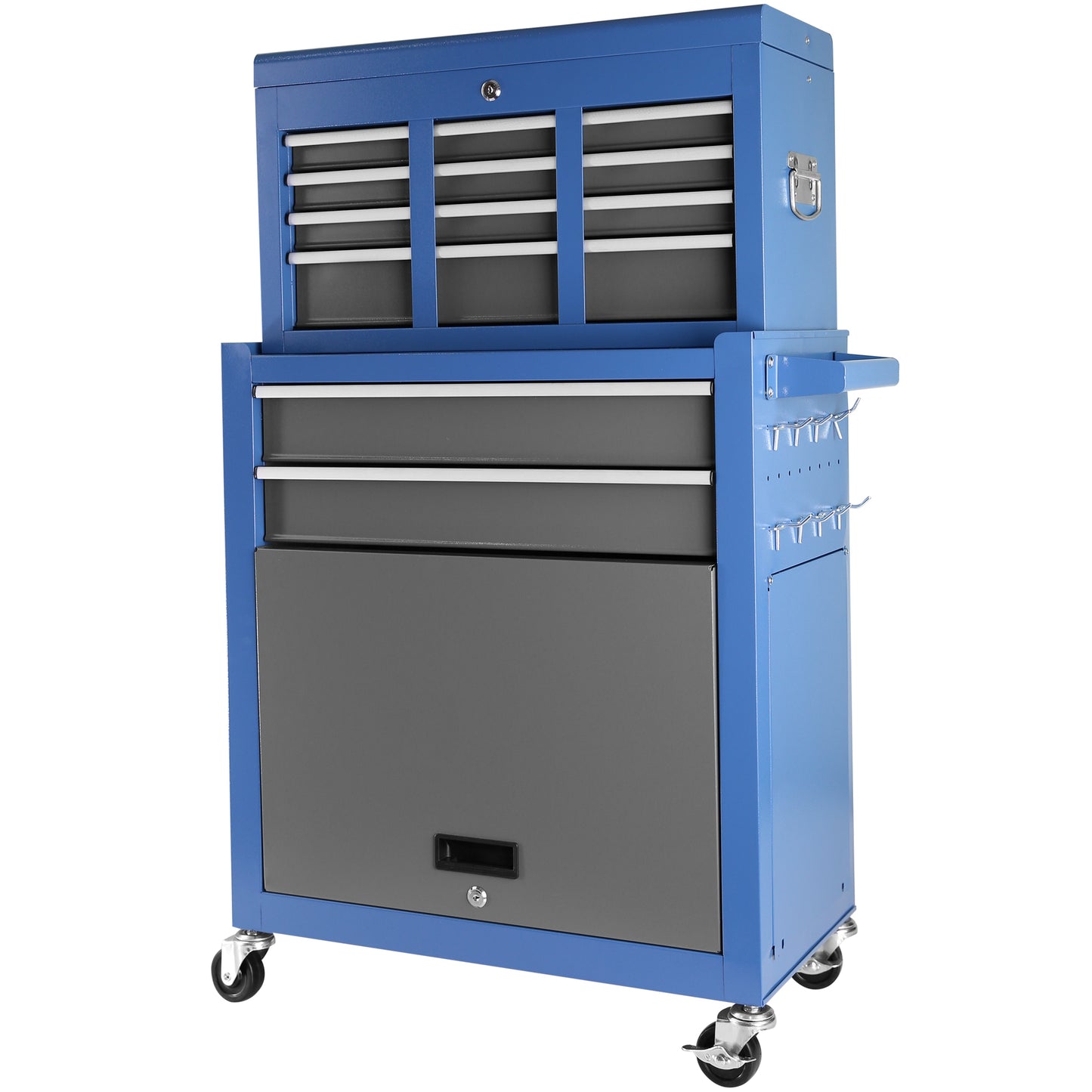 Mobile Rolling Tool Chest with Lockable Drawers