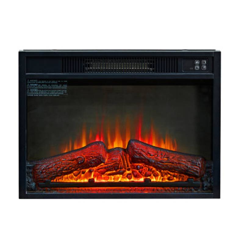 Cozy Corner Electric Fireplace with Remote Control