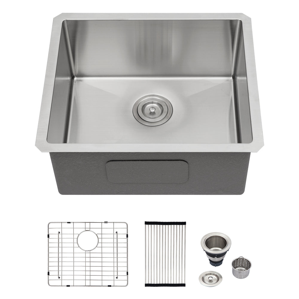 Sleek Stainless Steel Undermount Kitchen Sink