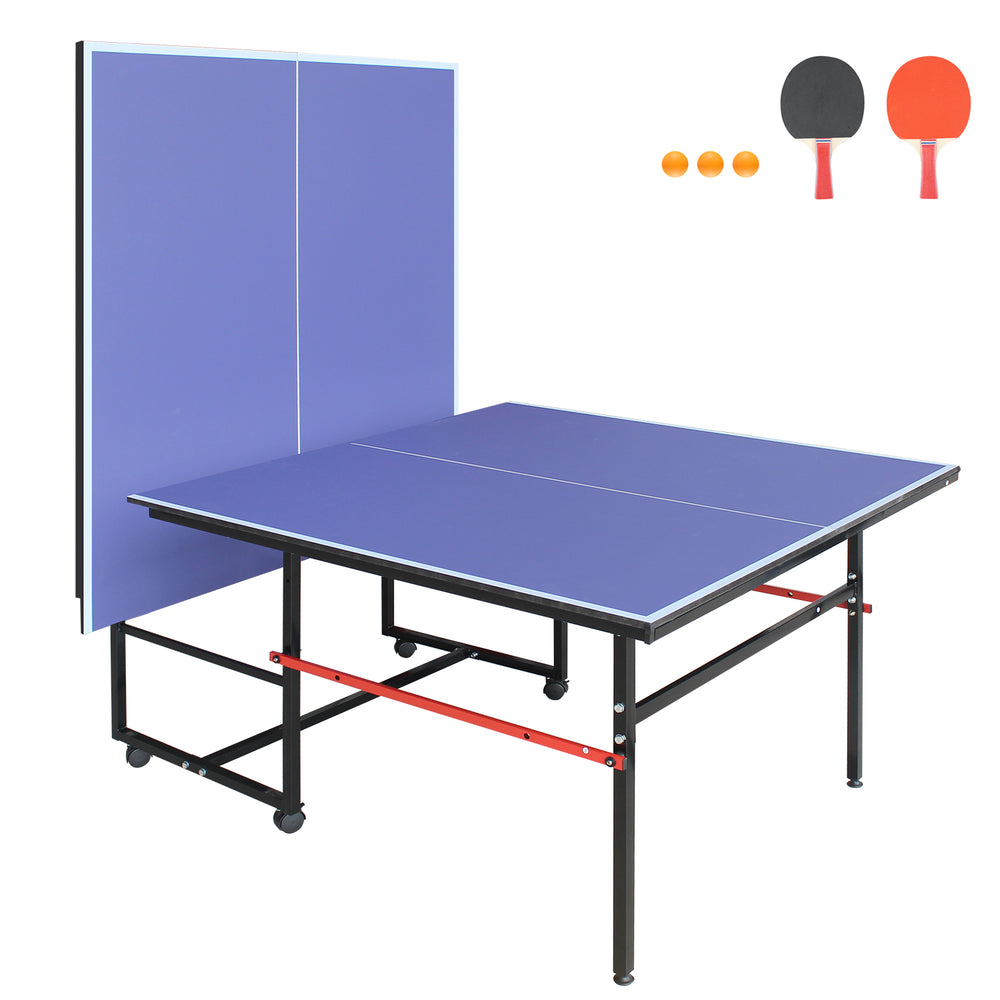 Foldable Table Tennis Set: Fun for Indoor and Outdoor Play!