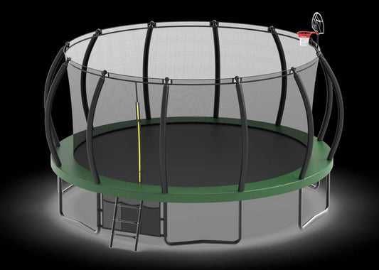 JoyJump Trampoline - Green Fun!