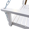Cozy Hanging Porch Swing with Armrests