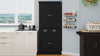 Chic Pantry Cabinet with Custom Shelves