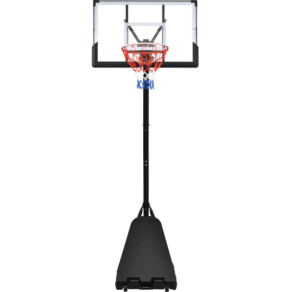 GlowHoops: Adjustable Portable Basketball System for Day and Night Fun