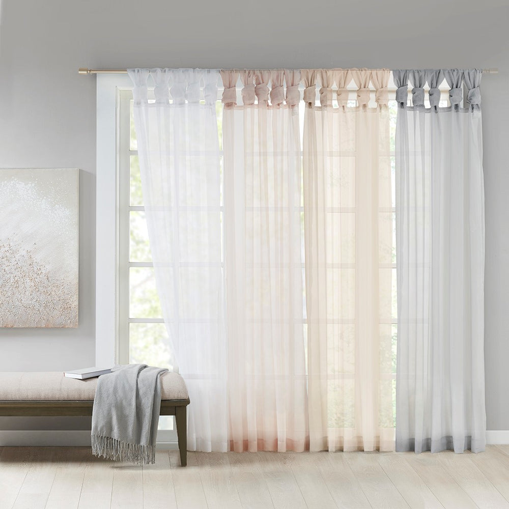 Twisted Breeze Sheer Curtains