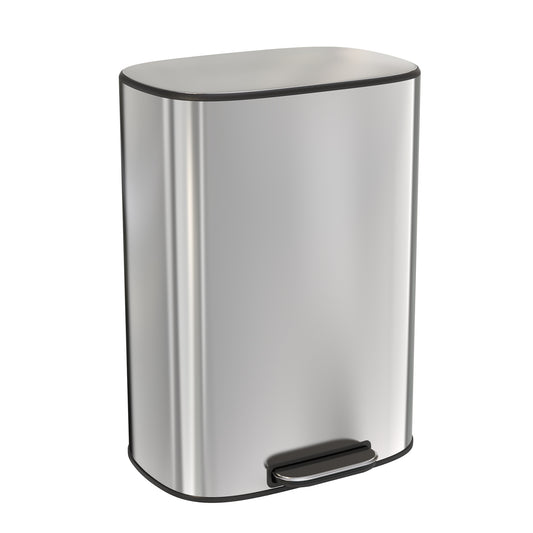 Soft Close Stainless Steel Kitchen Trash Can