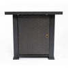 Cozy Square Fire Pit Table