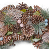 Cozy Pine Cone Wreath