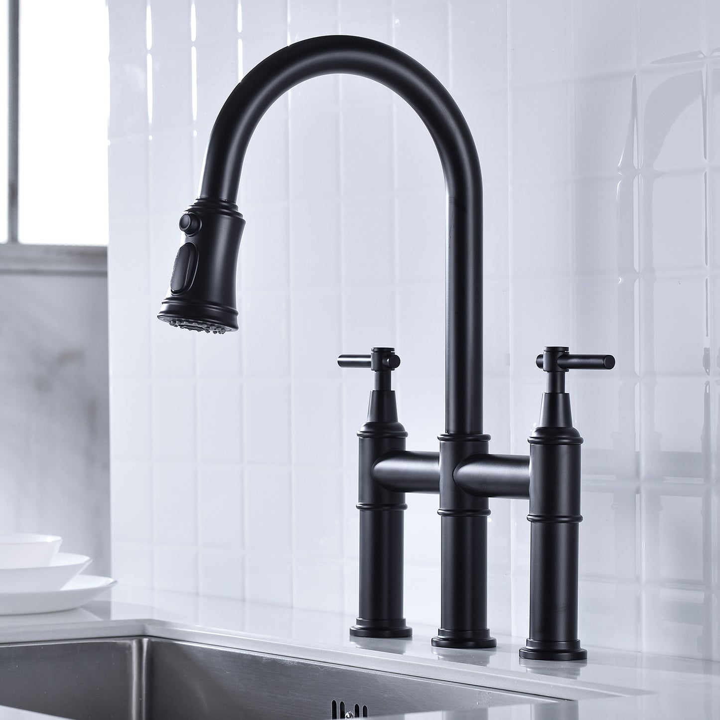 Spotless Pull-Down Kitchen Faucet