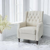 Cozy Beige Recliner Sofa Armchair